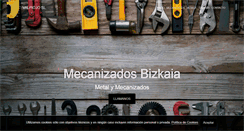Desktop Screenshot of mecanizadosbizkaia.com