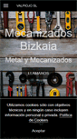 Mobile Screenshot of mecanizadosbizkaia.com